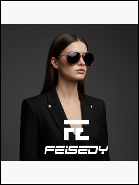 Retro Polarized Aviator Sunglasses Metal Frame UV400 Protection